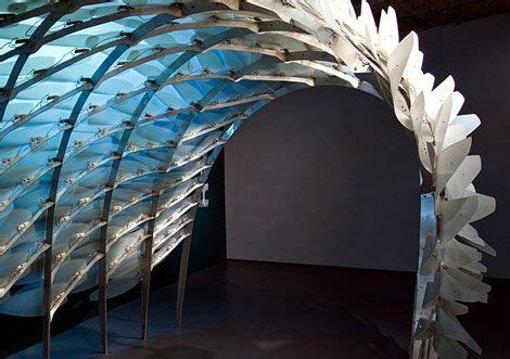 Reef is a responsive, kinetic installation by Rob Ley and Joshua Stein | Kinetic art ...