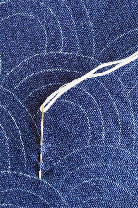 How to Sashiko Stitch instructions for beginners | Step by step ...