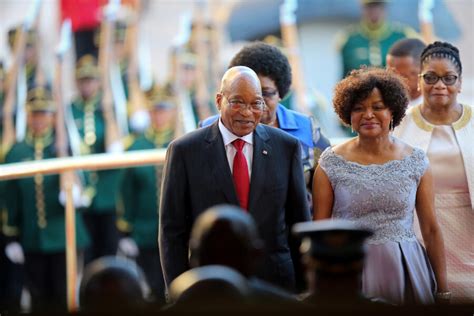 Keynote Jacob Zuma speech disrupted as South African lawmakers brawl ...