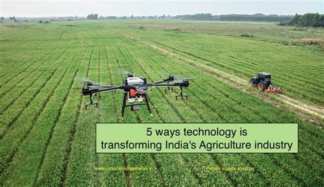 Five ways technology is transforming India's Agriculture industry