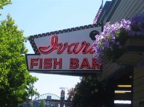 First We Cheers: Ivar's Seafood Bar - Downtown Seattle