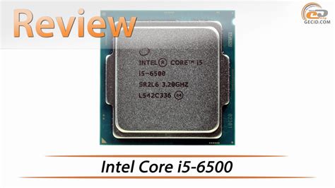 Intel Core i5 6500 | Review Testing Benchmark - YouTube