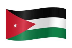 Jordan flag image - Country flags