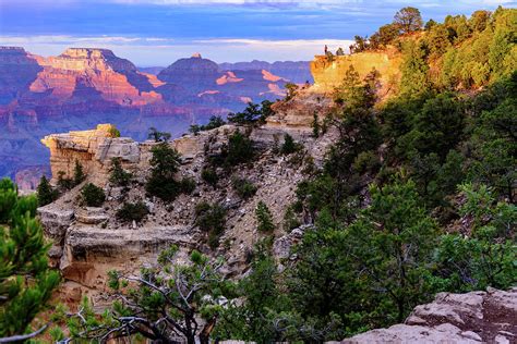 Grand Canyon - Arizona - Mather Point Sunset Photograph by Jon Berghoff ...