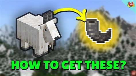 Minecraft Goat Horn! - YouTube