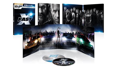 Fast X (2023) (Walmart Exclusive) (4K Ultra HD + Blu-ray + Digital Copy ...