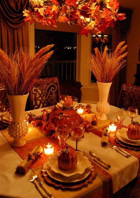 Table Setting | Thanksgiving table decorations, Thanksgiving table settings, Thanksgiving table ...