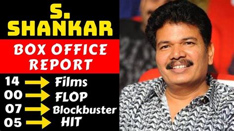 Director S Shankar Hit And Flop All Movies List With Box Office ...