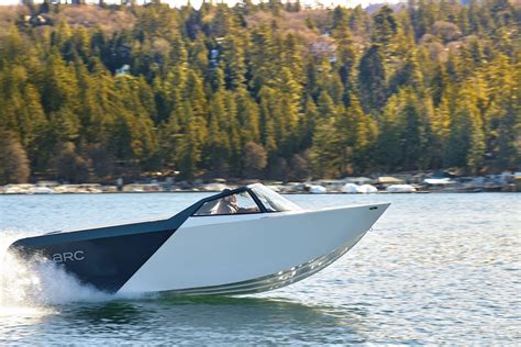 The 40 mph Arc One electric speedboat hits the water