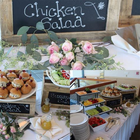 This recent bridal shower created a brunch menu for their special celebration! | Bridal shower ...