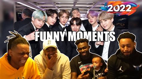 BTS FUNNY MOMENTS OF 2022 | REACTION - YouTube