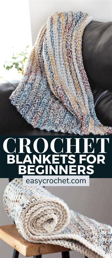 Beginner Quick and Easy Crochet Blanket Patterns - Easy Crochet Patterns