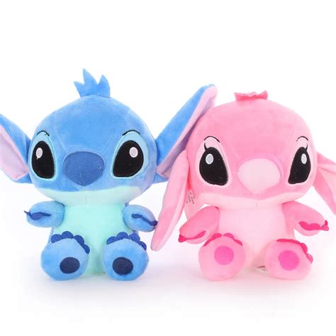 2pcs 20cm High quanlity Stitch Plush Toys for kids Stuffed animals ...