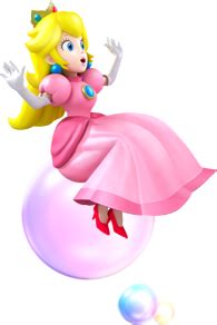 File:Princess Peach Bubble Artwork - Mario Party Island Tour.png - Super Mario Wiki, the Mario ...