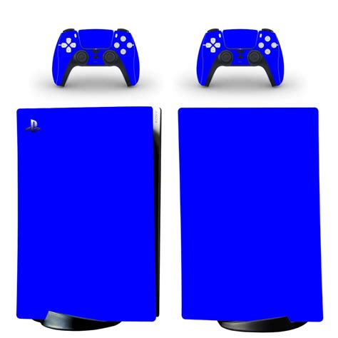 Plain Blue Wallpaper PS5 Digital Edition Skin Sticker Decal - ConsoleSkins.co