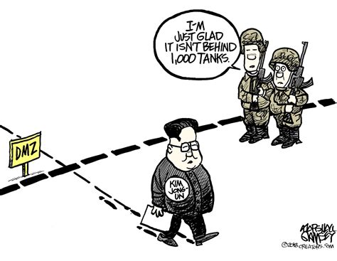 Cartoons: North and South Korean leaders come together in 'historic ...