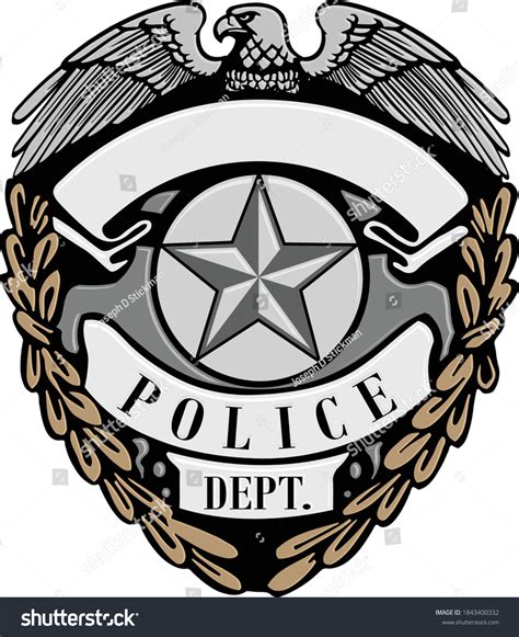 18 Silver Police Badge Eagle Images, Stock Photos & Vectors | Shutterstock