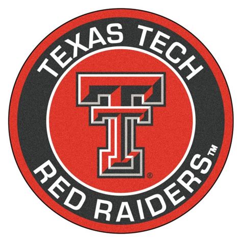 FanMats® 18644 - Texas Tech University 27" Dia Nylon Face Floor Mat ...