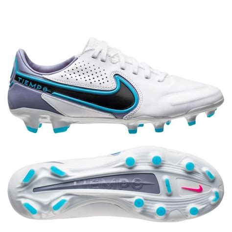 Nike Tiempo Legend 9 Pro FG Blast - White/Black/Baltic Blue/Pink Blast ...