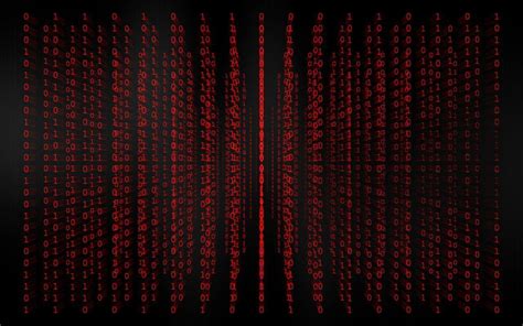 Red Binary Code Wallpapers - Top Free Red Binary Code Backgrounds - WallpaperAccess