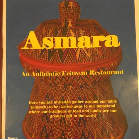 Asmara Restaurant - Black Owned Maine