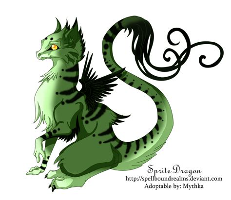 ADOPTED -Sprite Dragon 12- by Mythka on DeviantArt