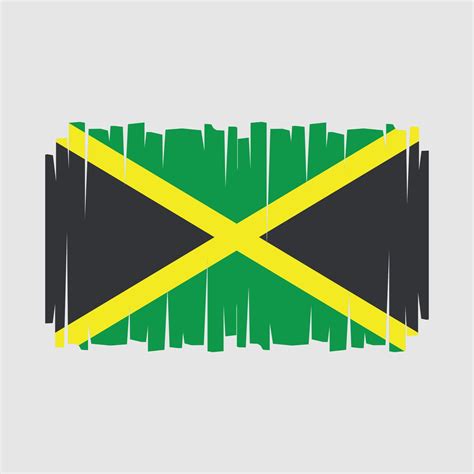 Jamaica Flag Vector 21980222 Vector Art at Vecteezy