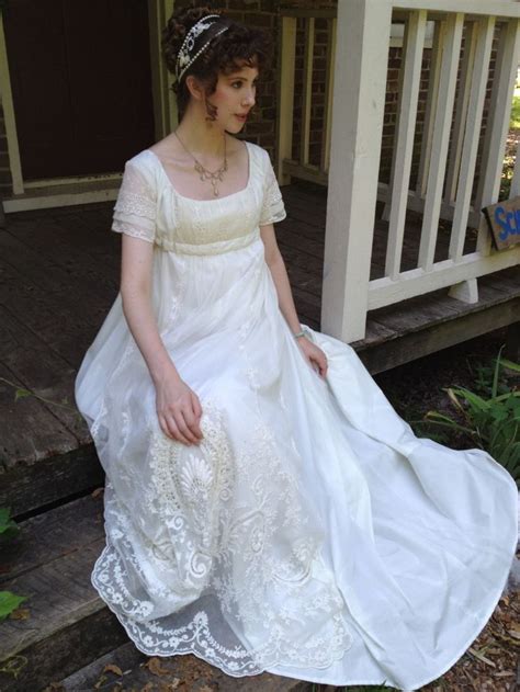 Products in 2024 | Regency wedding dress, Historical dresses, Wedding dresses uk