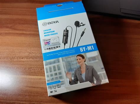 BOYA BY-M1 lavalier microphone sound test