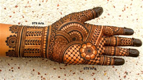 My Favorite Mehndi Design🥰 ️ | Simple Front Hand Mehndi Design for Wedding 2023 | Mehandi ka ...