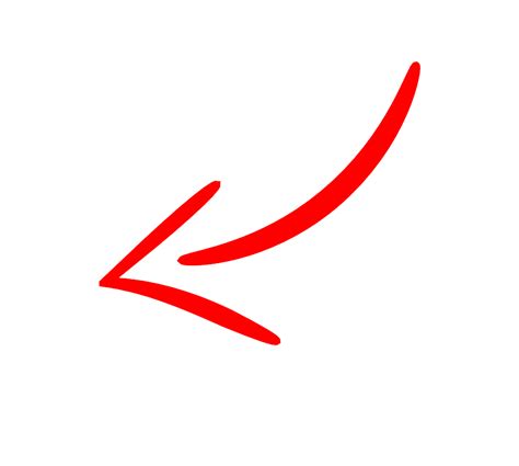 Red arrow PNG