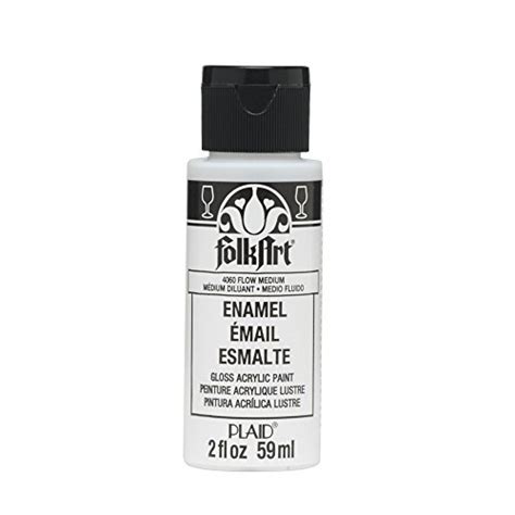 FOLKART Craft Folk Art Enamel Paint, 2-Ounce, Flow Medium