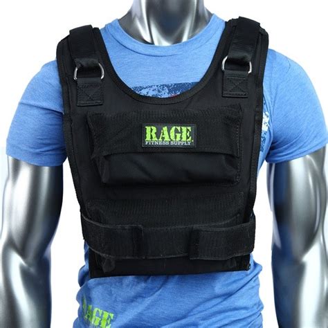 Rage Adjustable Weighted Vest 36lb - Adamant Barbell