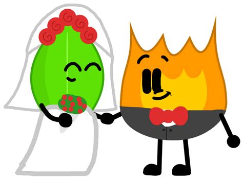 Wife Leafy and Husband Firey by SpecJects on DeviantArt