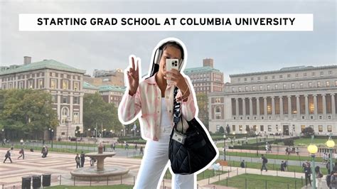 First Day at Columbia University, Applying to Columbia, Grad School, ISSHR, What's In My School ...