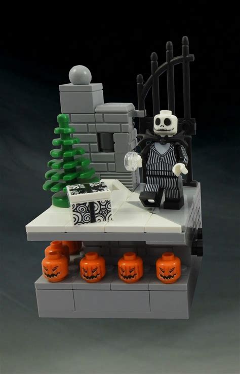 LEGO Disney Collectible Minifigures vignettes: Jack Skellington