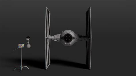 ArtStation - TIE-Fighter model | Resources