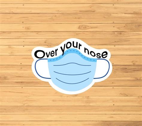 Over Your Nose Water Resistant Sticker Stickers for | Etsy in 2021 | Water resistant, Hydroflask ...