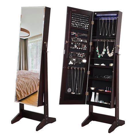 The 15 Best Standing Mirror Jewelry Armoires | Zen Merchandiser