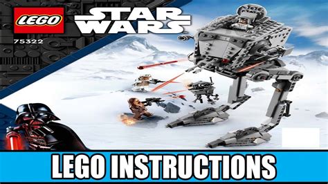 LEGO Instructions | Star Wars | 75322 | Hoth AT-ST - YouTube