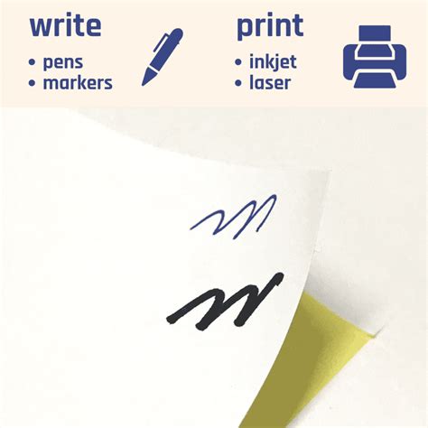 Printing Labels | 2" x 4", White Stickers Labels Sheets - TownStix