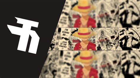 ONE PIECE Banner Template [Luffy] #01 (free download) • TakeoDesigns ...