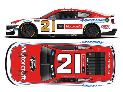 2024 NASCAR Cup Series #21 Wood Brothers Racing paint schemes - Jayski ...