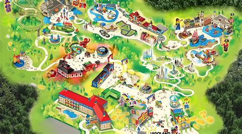 LEGOLAND New York Resort map and attractions revealed