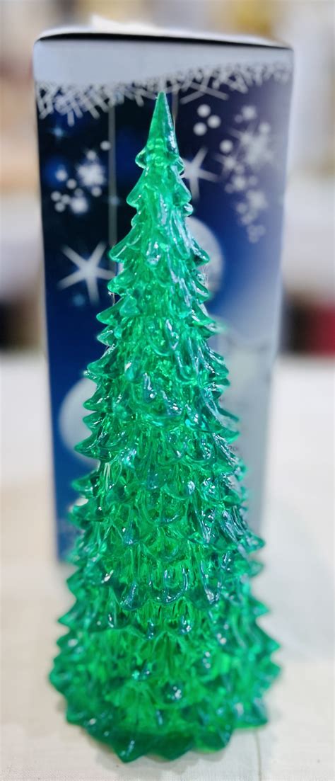 PLASTIC CHRISTMAS TREE WITH LED - 454530 - The Christmas Shop