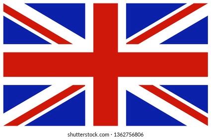 Vector Uk Flag Stock Vector (Royalty Free) 1362756806 | Shutterstock