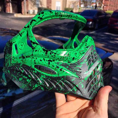 Custom Painted Paintball Masks | Paintball mask, Paintball, Custom paint