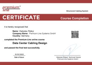 Data Center Cabling Design Training - Premium-Line Academy