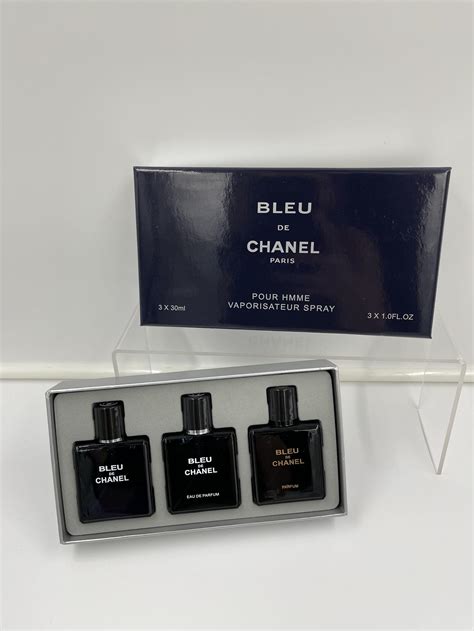 Authentic Chanel Bleu Gift Set with Paperbag, Beauty & Personal Care, Fragrance & Deodorants on ...