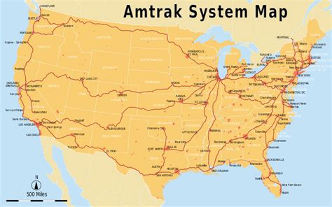 File:Amtrak System Map.svg - Wikipedia, the free encyclopedia | Road ...